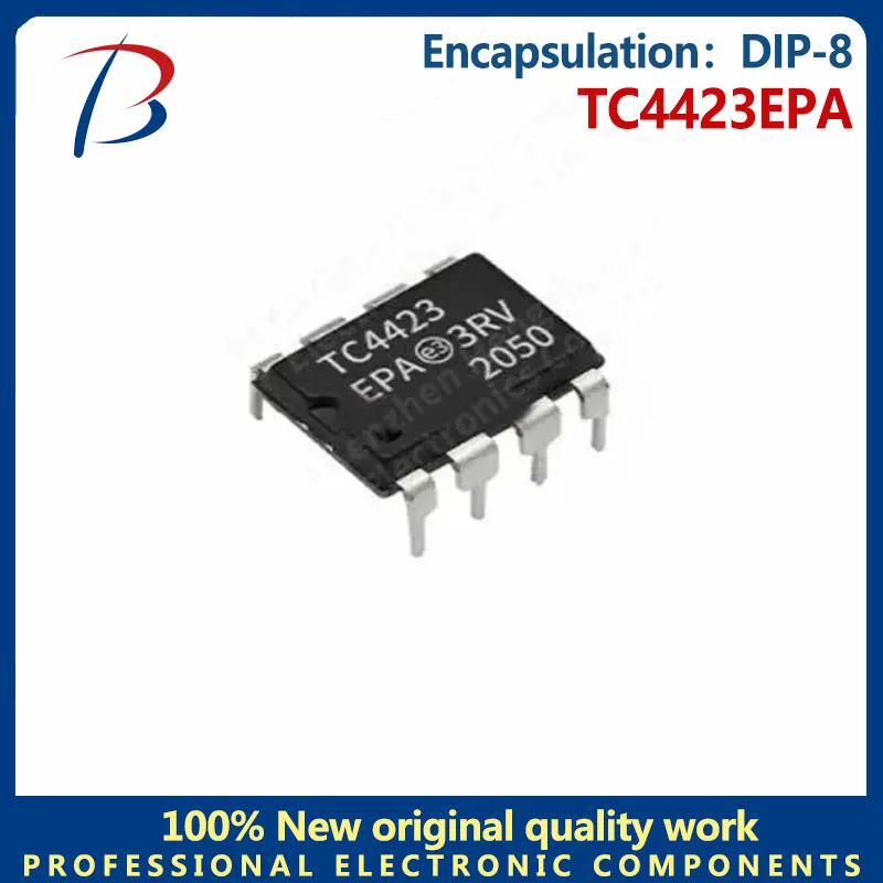 10pcs The TC4423EPA driver IC chip is packaged with DIP-8 gate driver