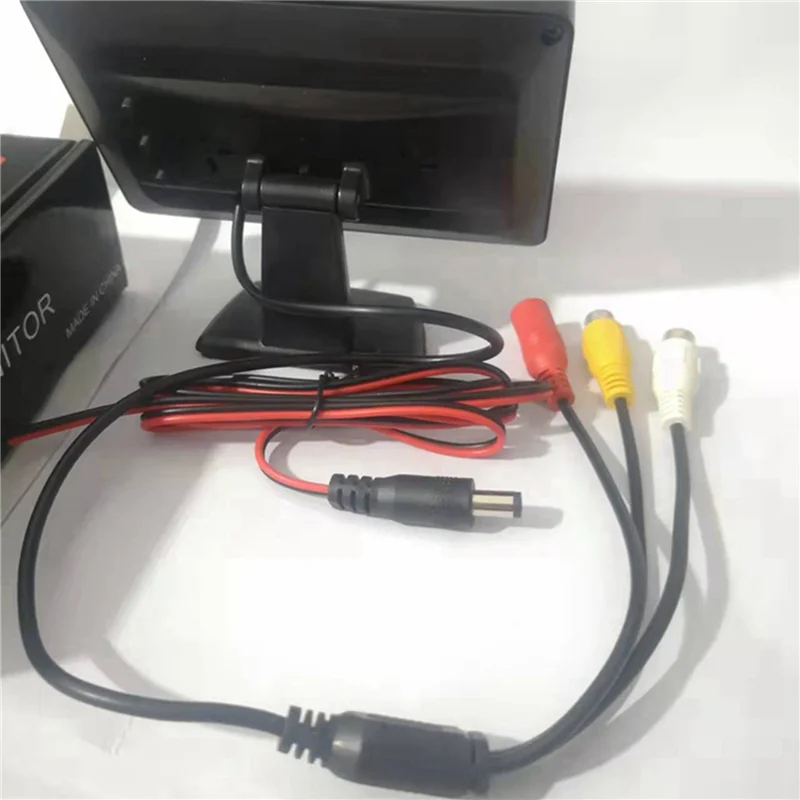 【Flash Sale】2X Rear View Camera Wide Degree 4.3Inch TFT LCD Display Or Monitor Waterproof Night Vision Reversing Backup