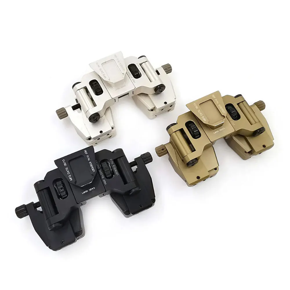 SOTAC Aluminum Metal Night Vision Goggles NVG PSV14 L4G24 Double Eye Holder Bracket Tactical Helmet Accessories Mount Fits