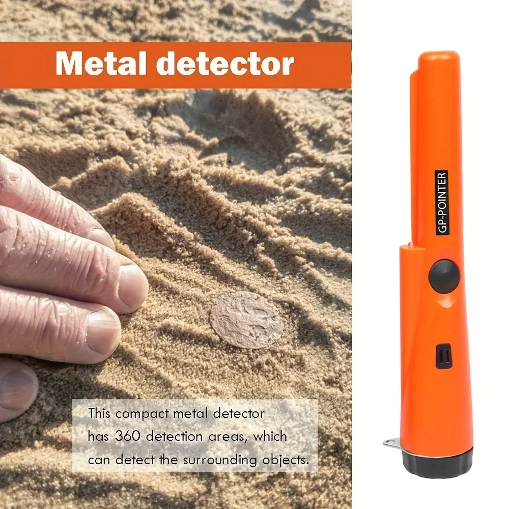 Hot Sell High QualityHandheld Metal Detector GP-pointer Waterproof Positioning Rod Detecting With Bracelet LED Lights