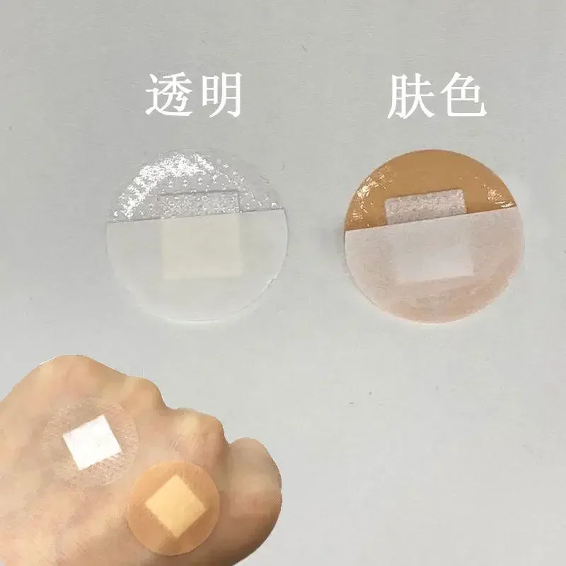 100pcs Round Band Aid Body Wound Hemostasis Sticker For Baby Skin Breathable Waterproof Transparen First Aid Bandage
