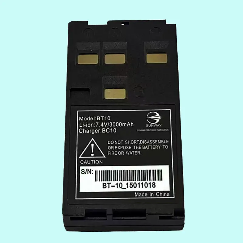 BT10 BT-10 Battery for Hi-target For Sunway ATS-120 ZTS-120 ZTS-121 ZTS-120R ZTS-221R BT-10-18041018 Total Station 7.4V 3000mAh