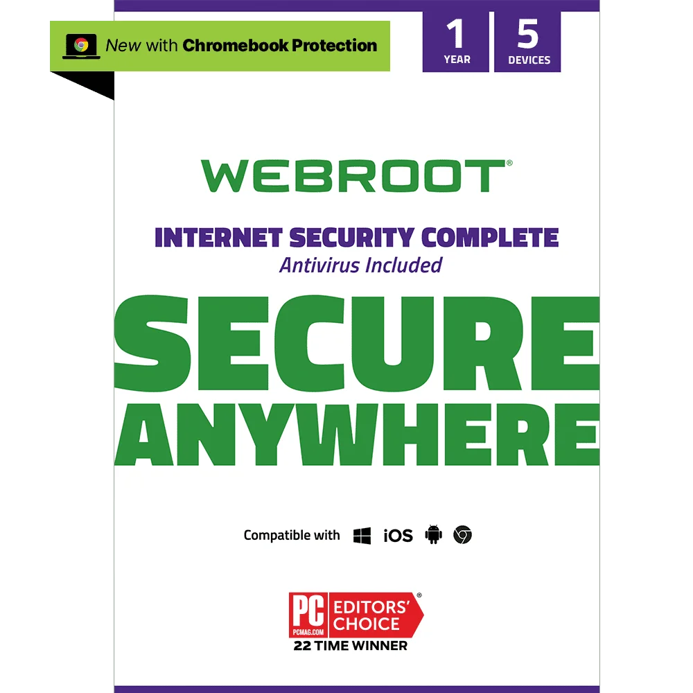 Webroot Internet Security Complete + Antivirus