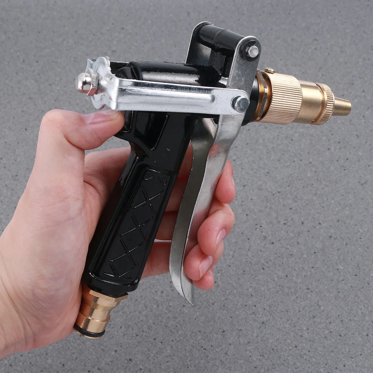 High Pressure Car Wash Nozzle Adjustable Garden Hose Spray Tool For Washing Vehicle Motorcycle Lawn Cleaning Watering Sprayer