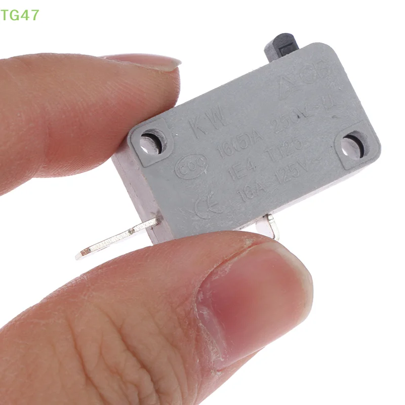 [HM]2pcs KW16(5)A 250VAC Microwave Oven Door Micro Normally Open Normally Close Switch Door Interloc