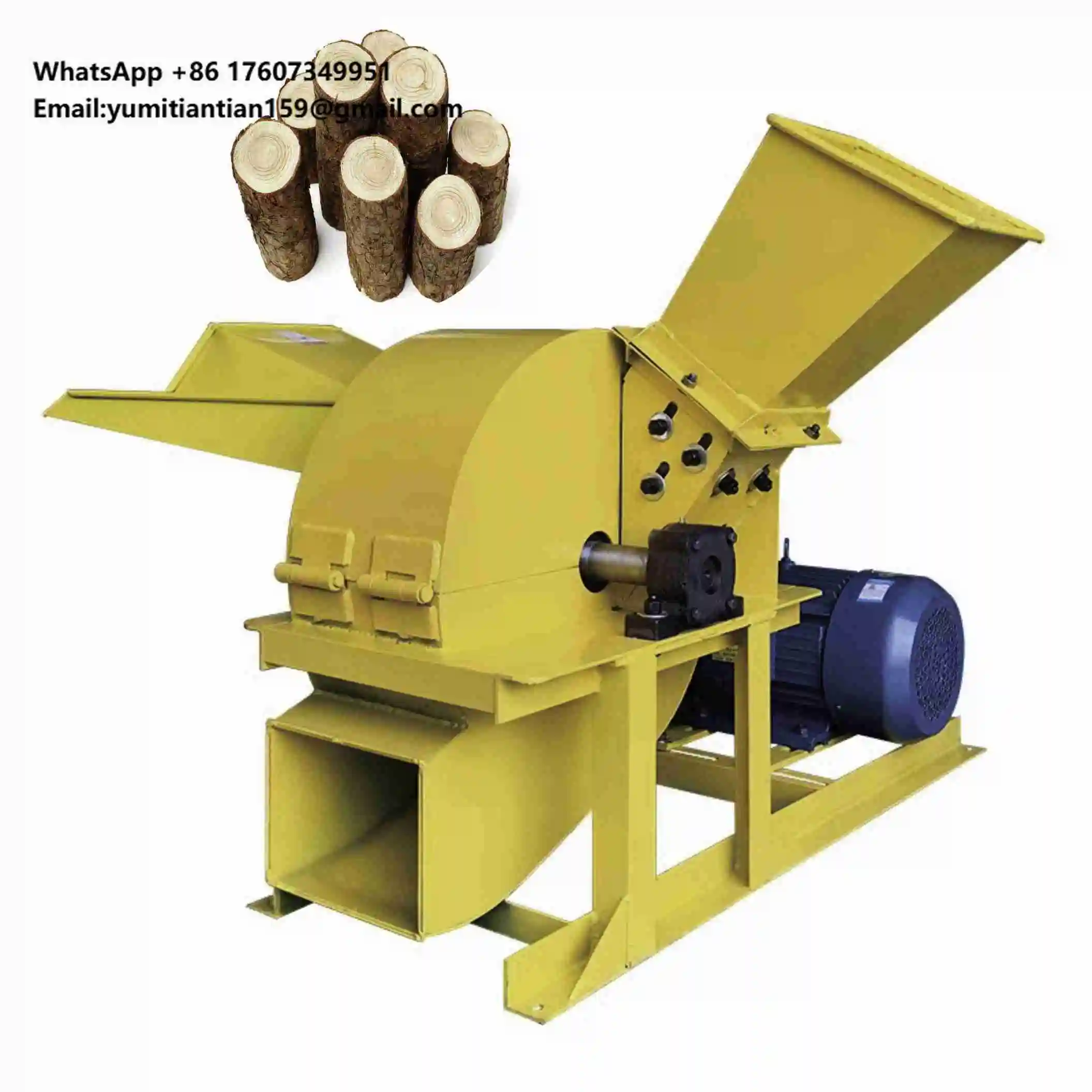 China Supplier Forestry Machinery Wood Chipper Crusher Machine Wood Shredding Pellet Machine for Sale