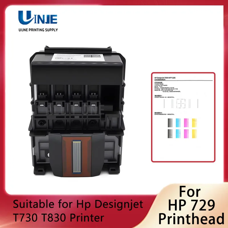 For HP 729 HP729 Printhead Replacement Kit (F9J81A) HP 728 HP728 DesignJet T830 T730 Large Format Plotter Printers Print Head