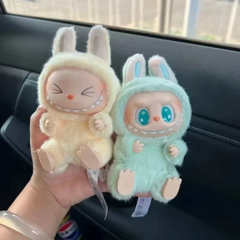 Hot Sale Anime Figure Labubu Monster Party Sitting Posture Noodle Face 2.0 Series Labubu Pendant Dolls Replica Toys Mystery Box