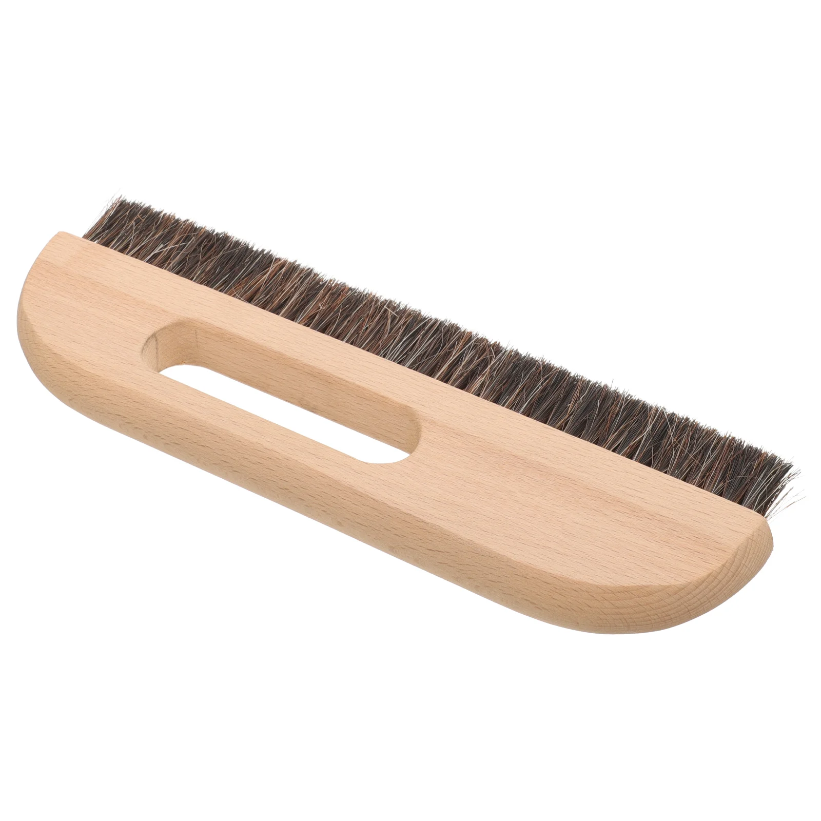 Long Hair Brush Sturdy Wood Handle Wallpaper Smoothing Tool Paste Brush For Heavy Duty Wooden Bristle Brush Wall Covering