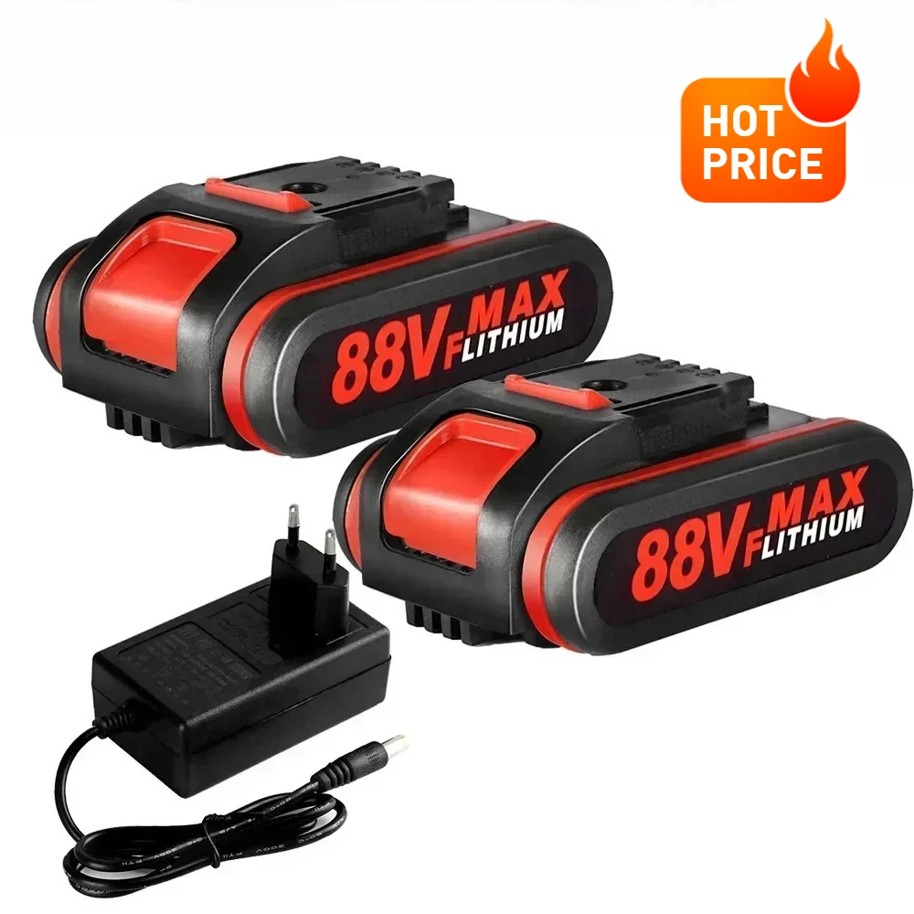 18V 21V 8000mAh Rechargeable Li-Ion Battery for Electric Saw Wrench Cordless Reciprocating Saw for 36VF 48VF 88VF Worx Battery