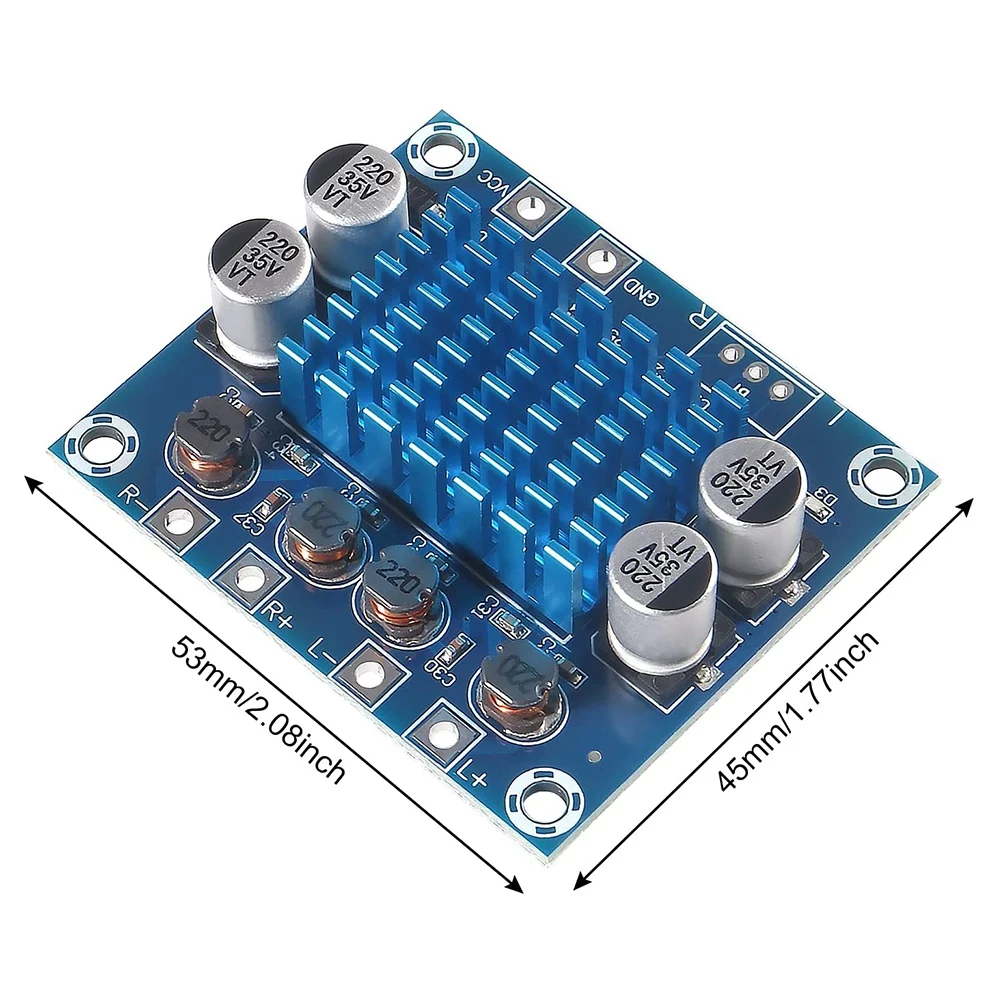 B27B 5Pcs TPA3110 XH-A232 30W+30W 2.0 Channel Digital Stereo Audio Power Amplifier Board DC 8-26V 3A
