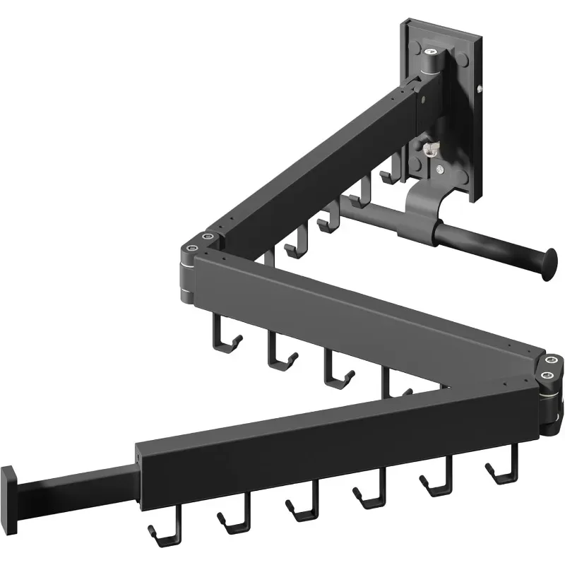 Wall Mounted Clothes Hanger,Clothes Drying Rack,Laundry Drying Rack,Clothes Rack Wall Mount,Drying Rack Clothing,Laundry Rack