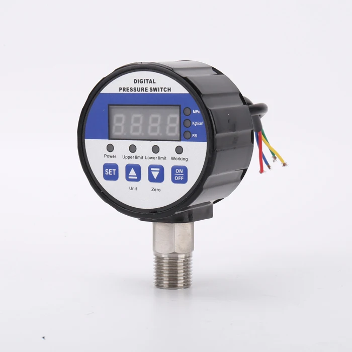 DC 24V,AC 220V,AC 380V Adjustable High & Low Pressure LED Digital Pressure Switch