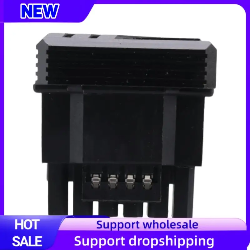 Suitable Power Supply Connector 16Pin(12+4Pin) ATX3.0 12VHPWR 600W GPU 180° Adapter For RTX 4090 4080 4070 Ti 3090 Durable Black