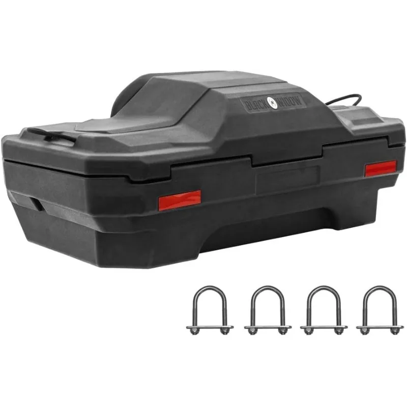 Rage Powersports Black Widow ATV-CB-8020 15" H Rear Rack Locking ATV Cargo Box