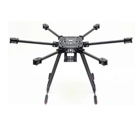 ZD850 Full Carbon Fiber ZD 850 850MM Hexa-Rotor Frame Foldable Arm Hexacopter Frame Kit With Unflodable Landing Gear for FPV