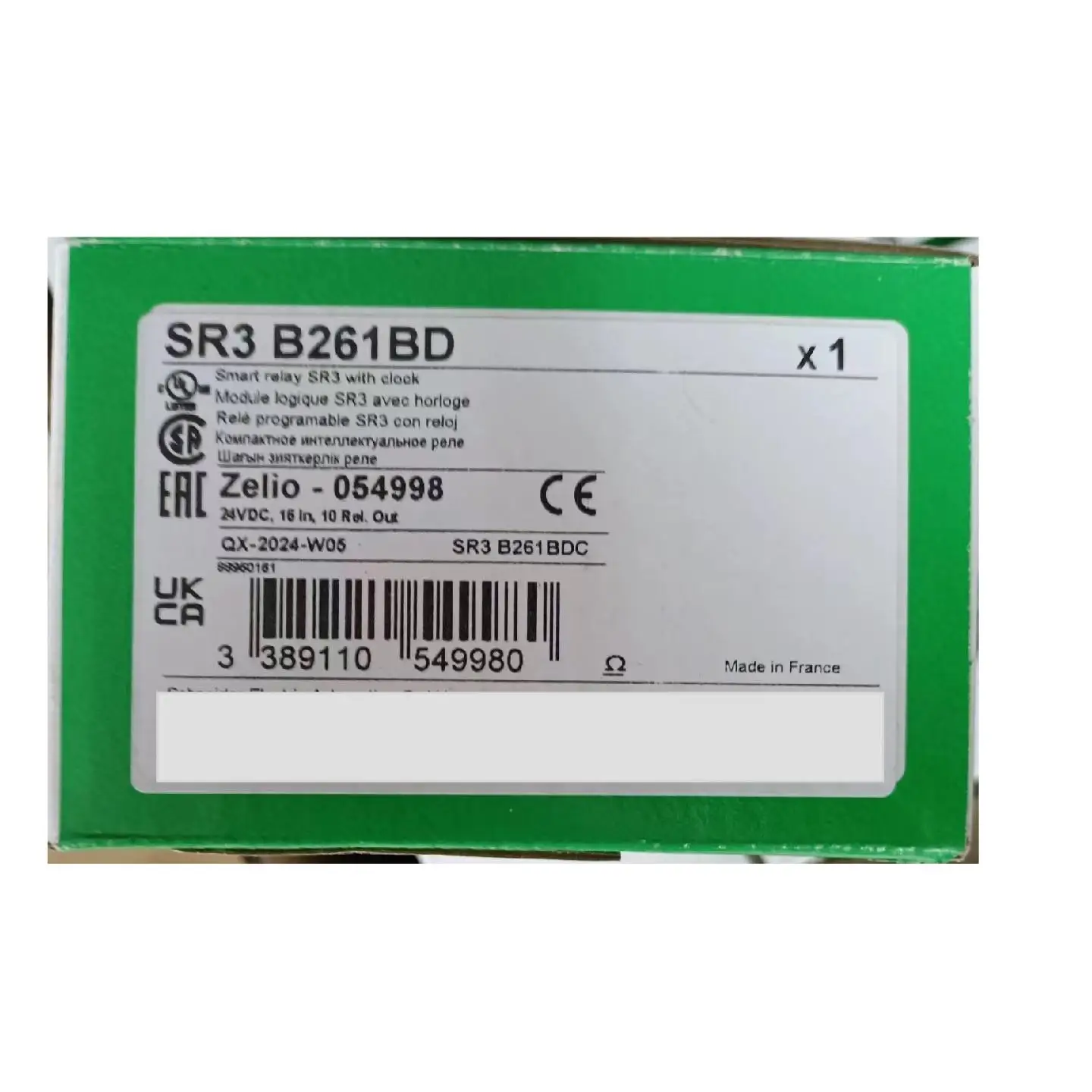 SR3 B261BD SR3B261BD Small PLC 100% new original authentic
