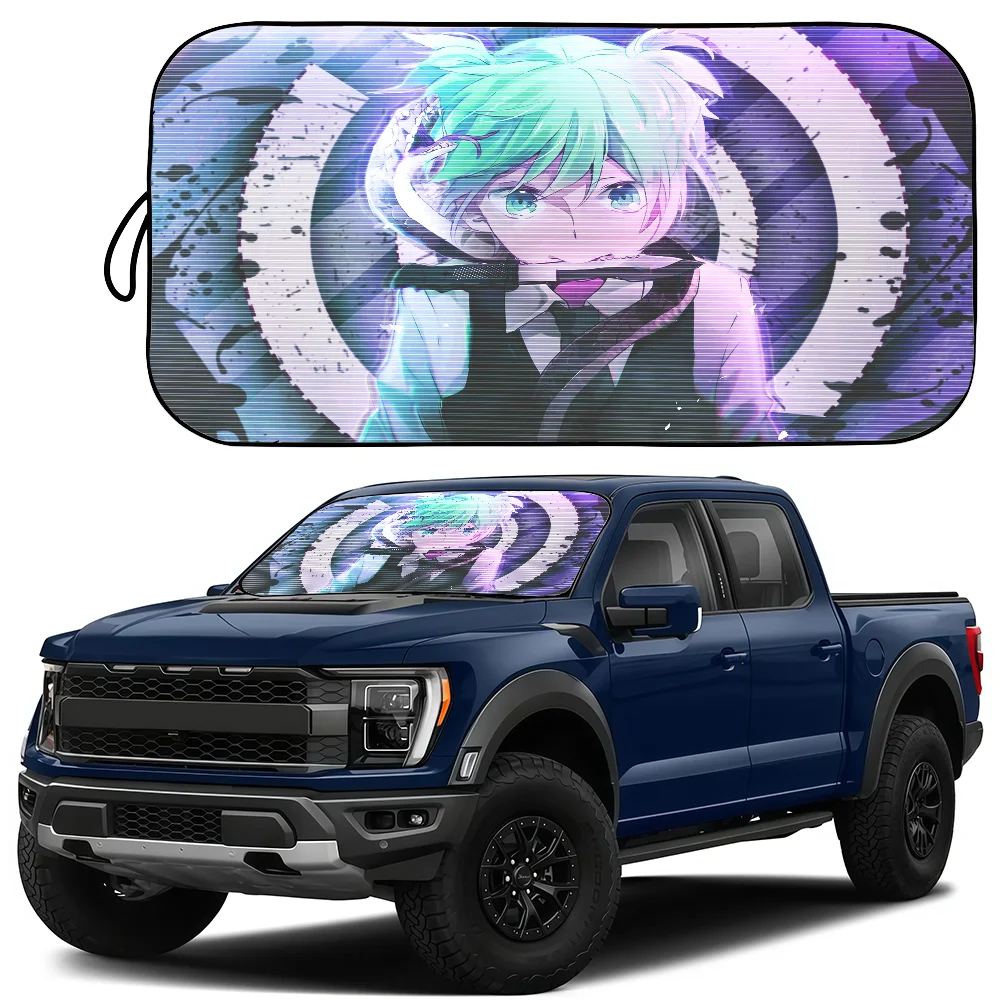 Assassination Classroom Car Sunshade Windshield Car Accessories Auto Vehicle Protector Window Sun Visor Screen Cover Decor