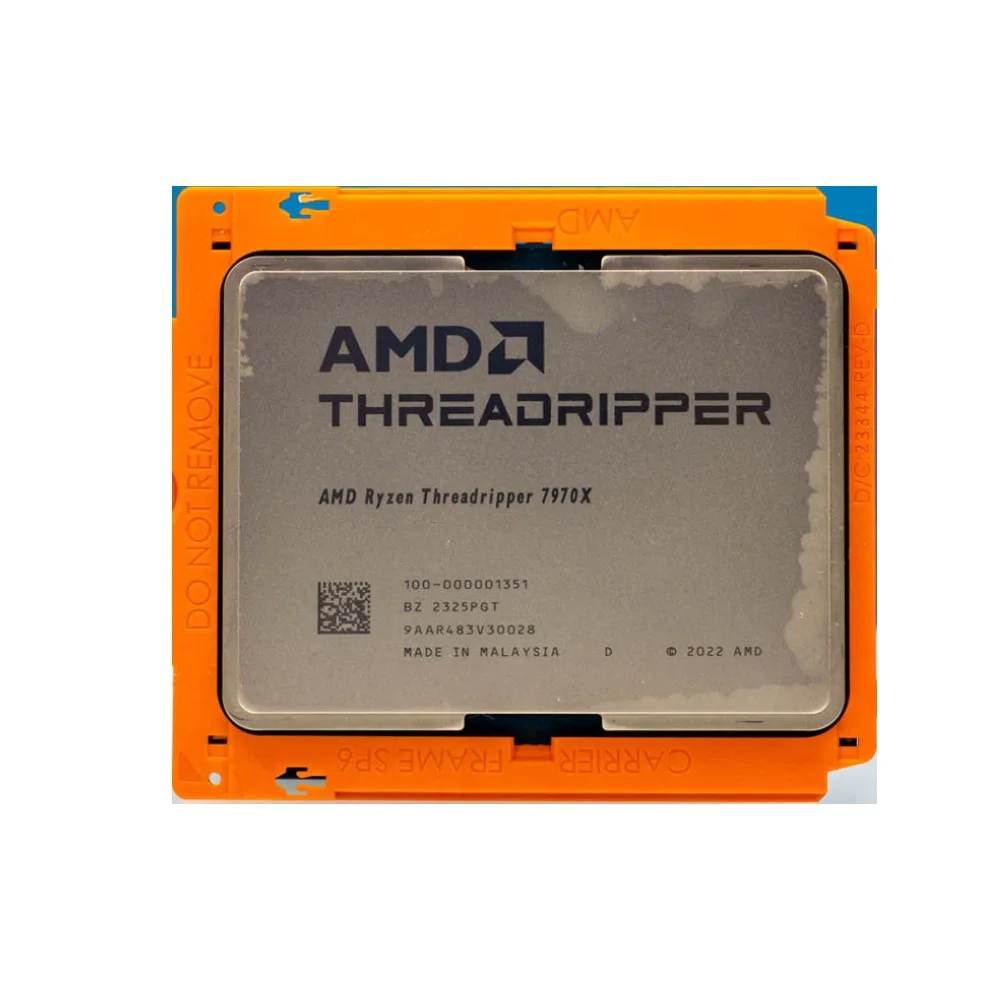 New Ryzen Threadripper 7970X 32-Core 64-Thread Processor 4.0GHz to 5.3GHz StormPeak STR5 Boxed CPU No Cooler Included