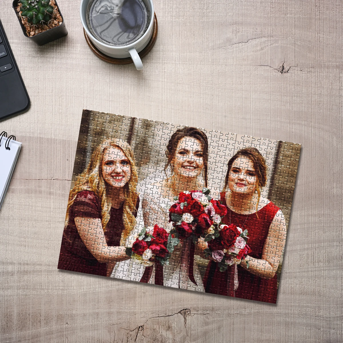 35/150/300/500/1000pcs Personalized Custom Photo girls Puzzle Custom Poster Custom DIY Personalised Photo Puzzles Mosaic
