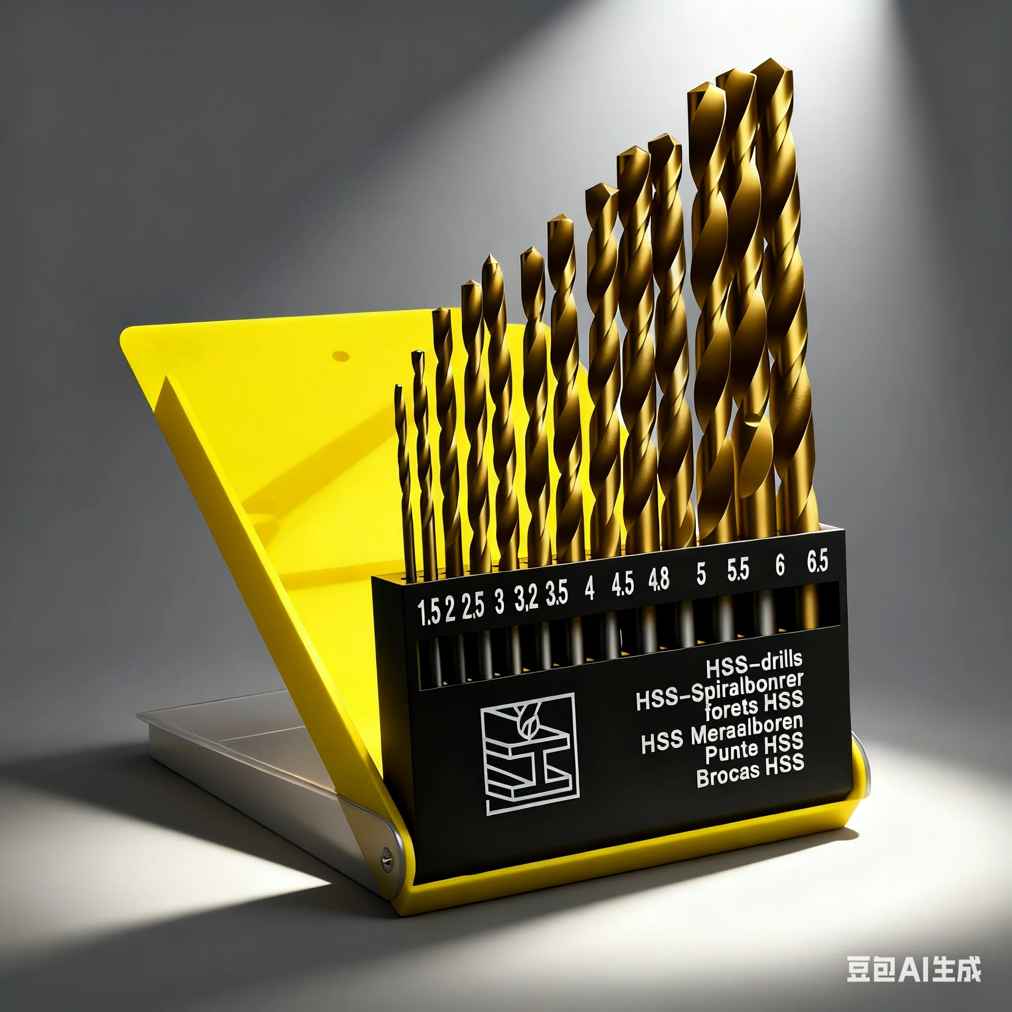 13PCS Metric Tungsten Carbide Drill Bits Set  Professional Multi-Material Drilling for Glass, Metal, Tile & Concrete Set