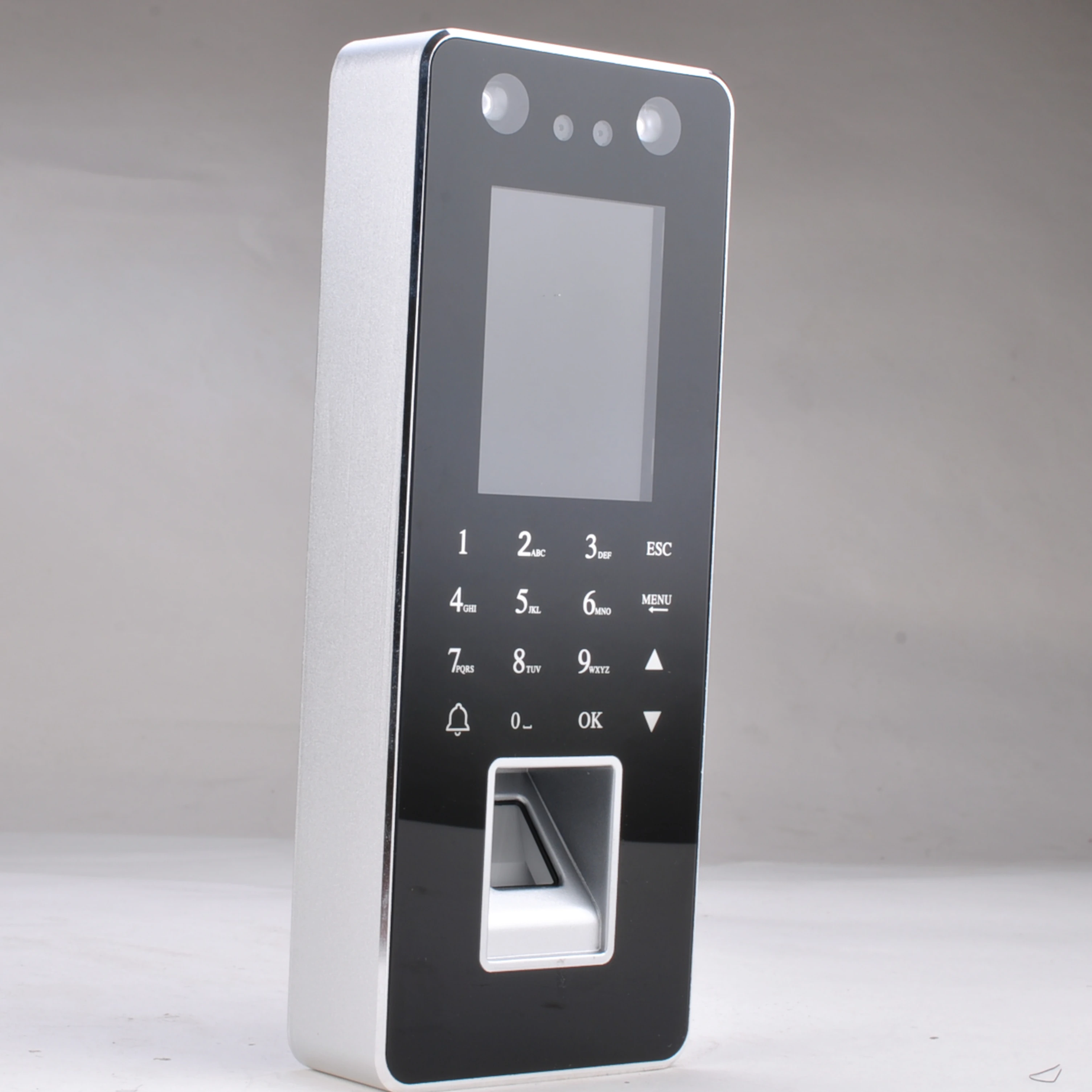 Zc01 Smart Fingerprint Time Attendance Device with Long-lasting Biometric Technology Facial Fingerprint Password Card