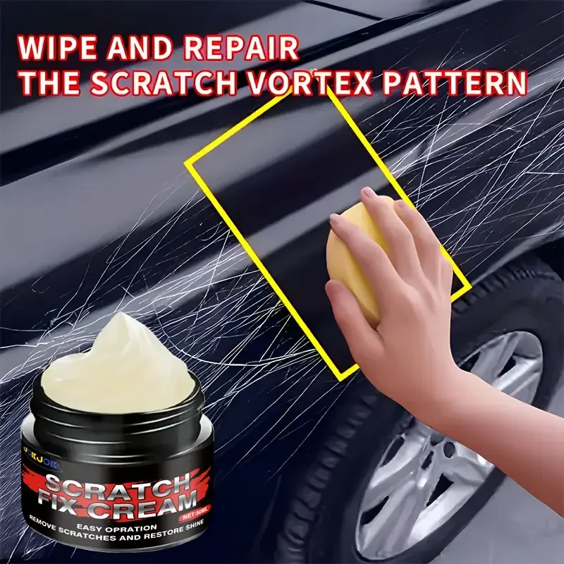 Advanced Nano Car Scratch Removal Kit, removes scratches, restores gloss, protects car paint, suitable for all colors