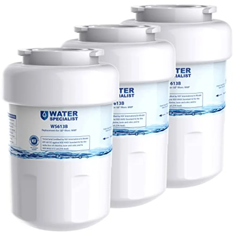 Waterspecialist WS613B Replacement for MWF® SmartWater® MWFP MWFA GWF HDX FMG-1 WFC1201 GSE25GSHECSS PC75009 RWF1060 Kenmore® 9