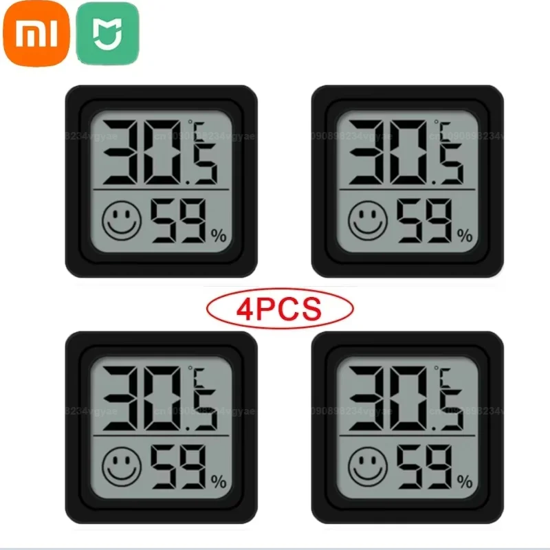 Xiaomi Mijia Mini LCD Digital Thermometer Hygrometer Indoor Room Temperature Humidity Meter Sensor Gauge Weather Station Set