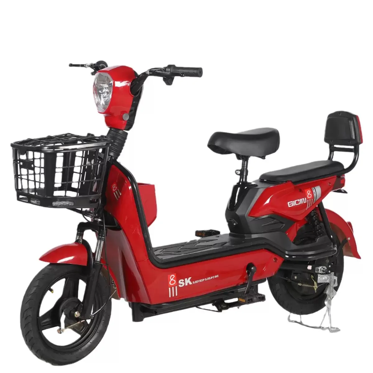 Best-Selling Lightweight Two-Wheeled Electric Bike Double-Person Adult EV with 48V Extreme Long Range