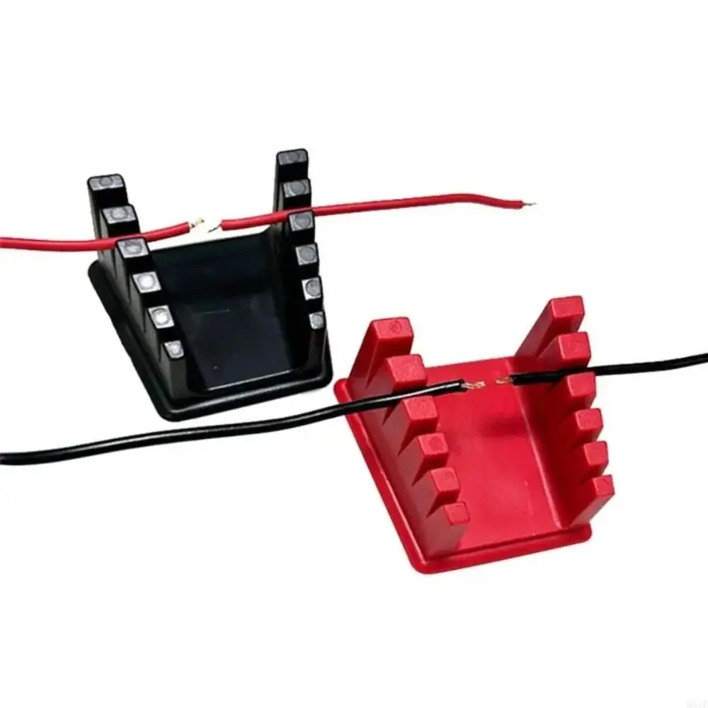 High Temperature Resistance Welding Wire Fixture Black/Red Non Slip Clamp Soldering Wire Holder Magnetic 360 Degree Adjustment