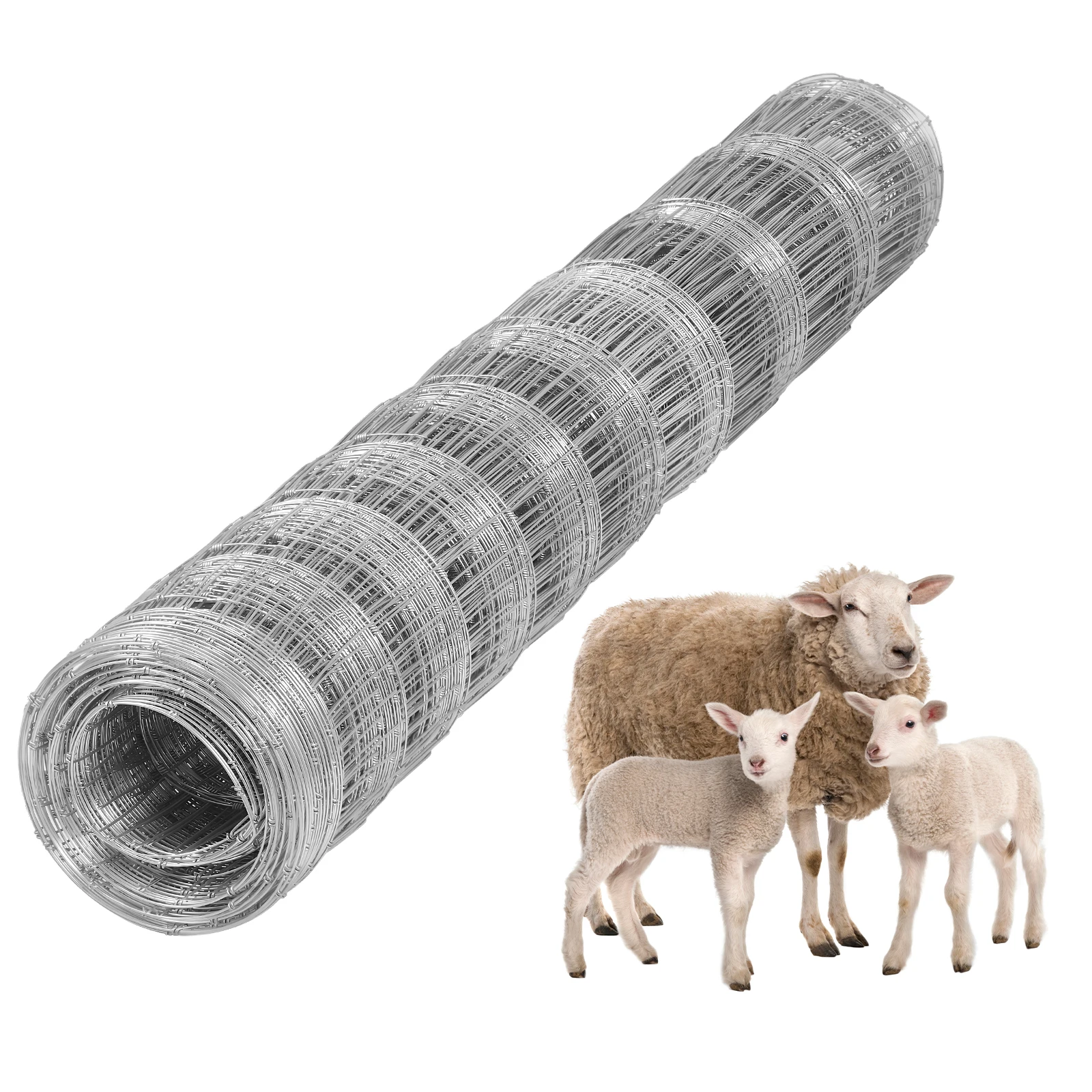 Galvanized Rodent Wire Mesh Panels Metal Wire Netting Fencing for Yard Garden and Animal Protection