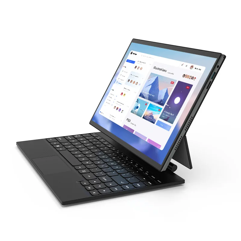 Ram 16GB - 2TB SSD Intel® Processor N95 PC+PAD 14" IPS Touch Scree Windows 11 Computer Wifi BT Gaming Laptop