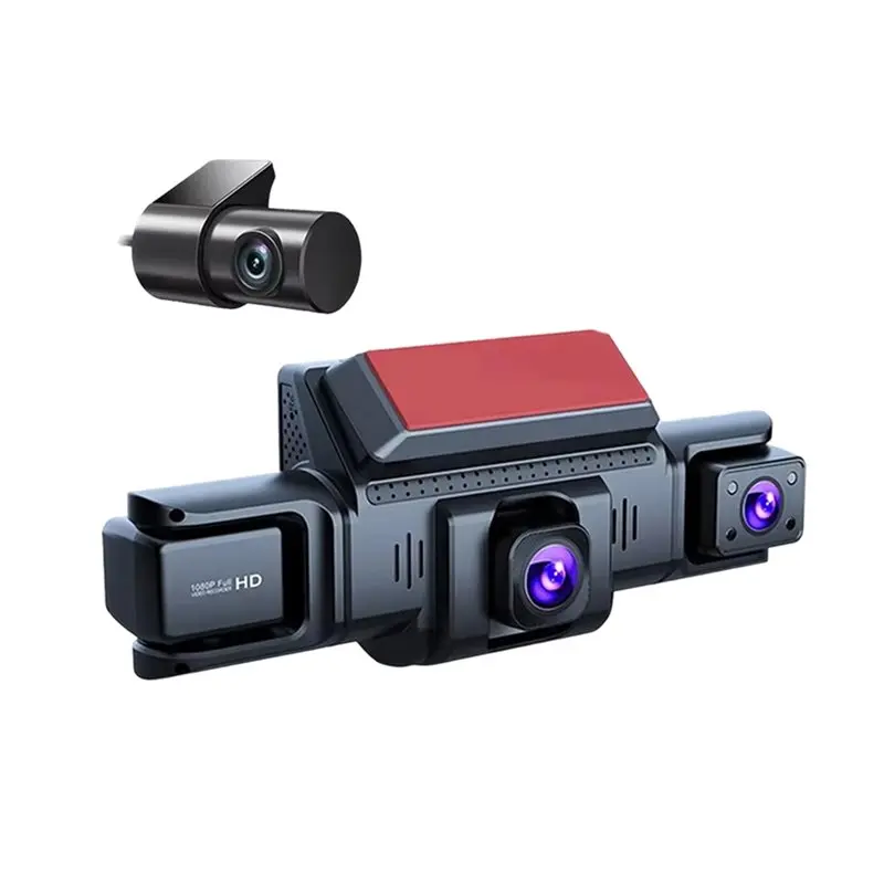 Y14A 1080P Wifi Dash Cam 4 Channel Front And Rear APP Control Reversing Display 24H Parking Monitoring Collision Detection