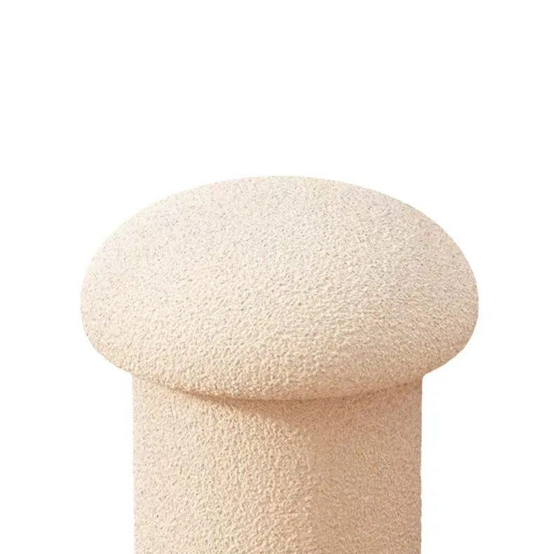 Makeup stool girls bedroom dressing stool light luxury high-end makeup chair manicure chair mushroom door shoe changing stool
