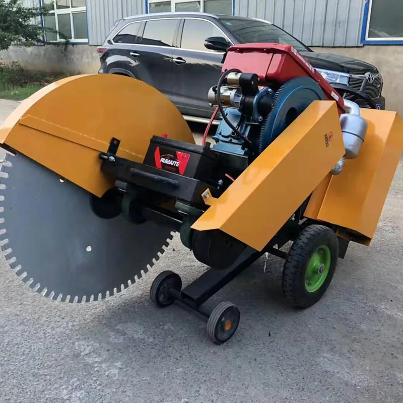 Cutting Road Cutting Saw Machine Gasoline Diesel Road Cutter Concrete Cut Machine