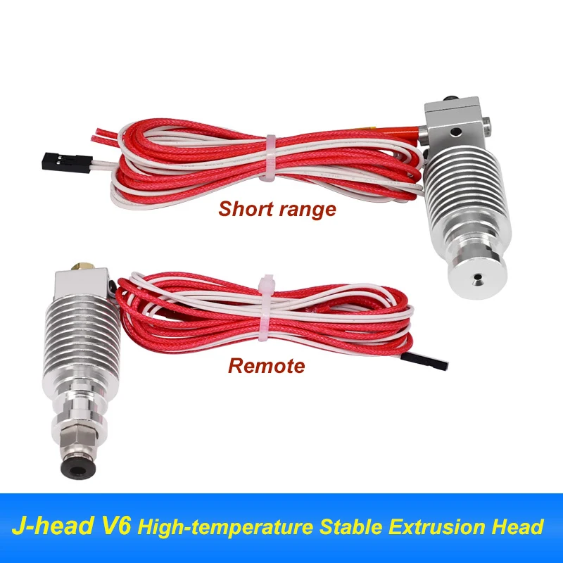 E3d-V6 Extrusion Head Nozzle E3d Print Head V6 Heated Head For 1.75/3mm ABS And PLA Consumables 3d Printer Accessories