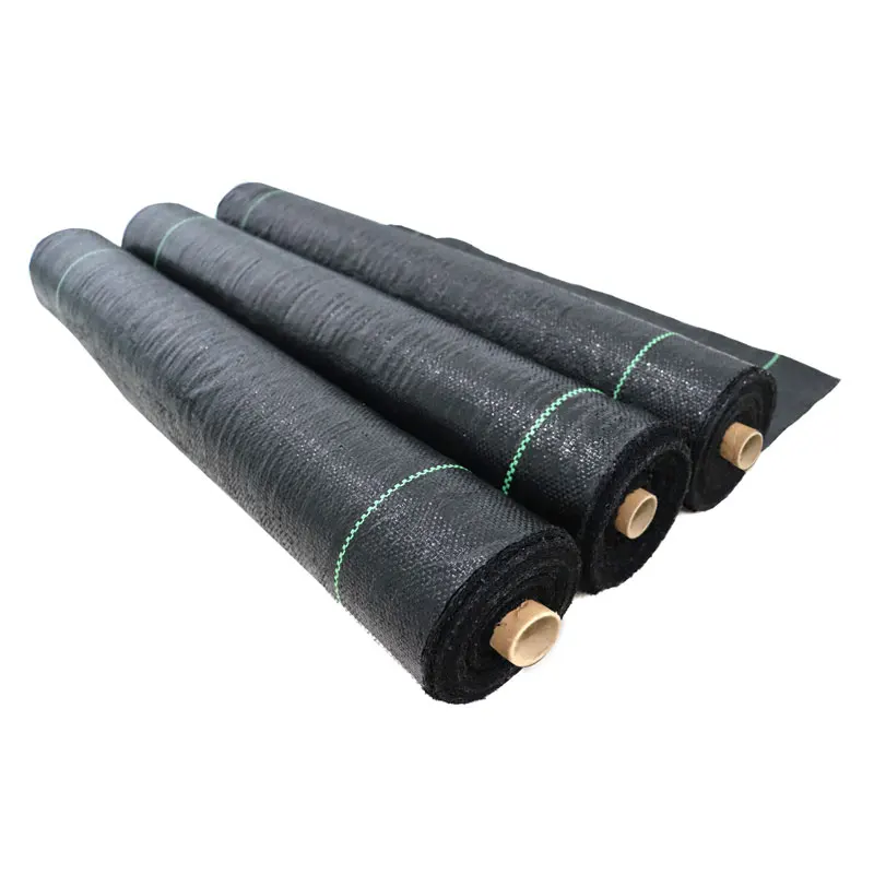 2025Agriculture  Black Plastic Garden Weed Control Mat for Greenhouse