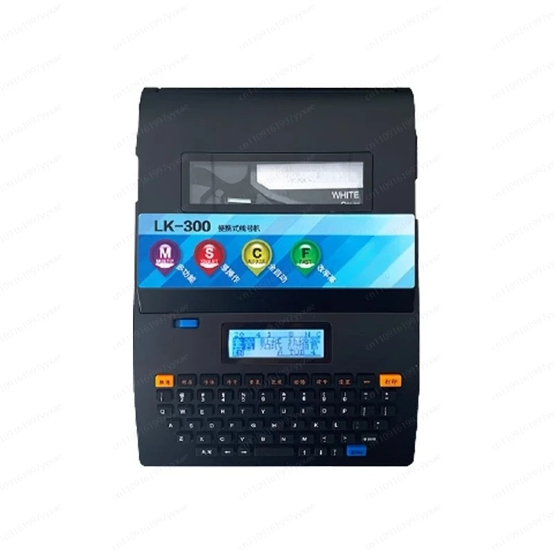 LK-300 line number tube marking machine, number printing heat shrinkable tube