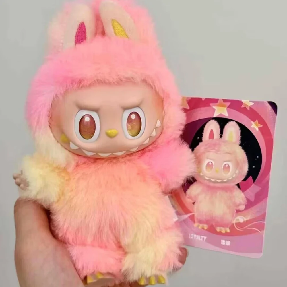 Labubu Motorcycle Decoration Popular Dolls Popmart Labubu Third-generation Blind Box 1:1 Replica, Backpack Pendant Keychain Gift