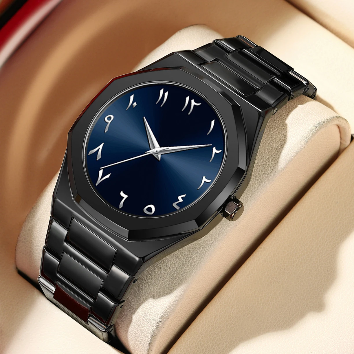 BESTWIN Luxury Sports Men Watch Waterproof  Stainless Steel Date Wristwatch For Man Quartz Clock Business Men's Watches 2025 New