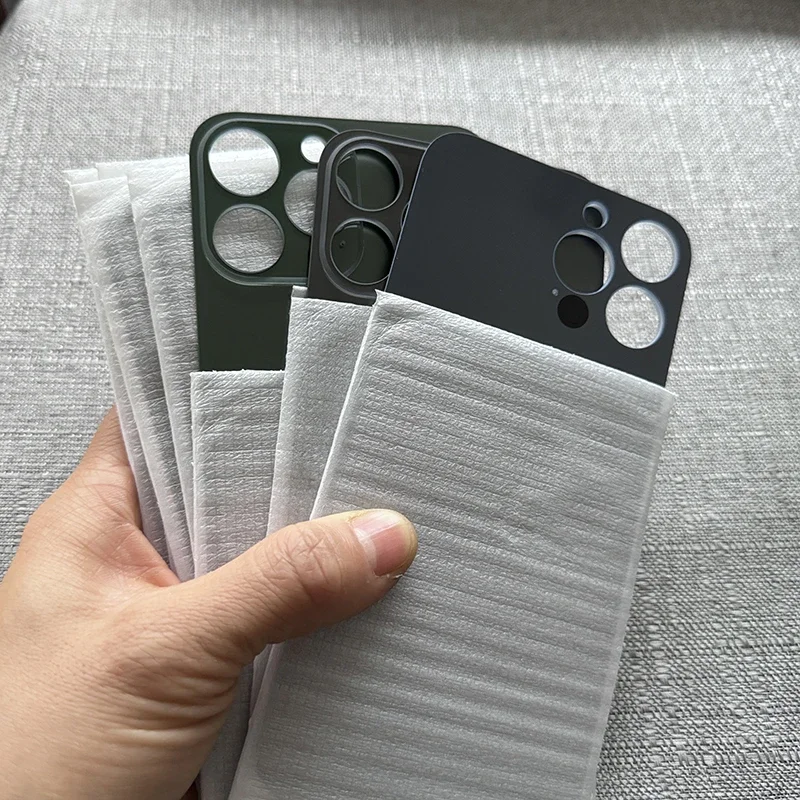 Rear Back Glass Cover Replacement For iPhone 13Pro 6.1" 13Promax 6.7" Battery cover Door Housings Glass with 3M Tape & tools