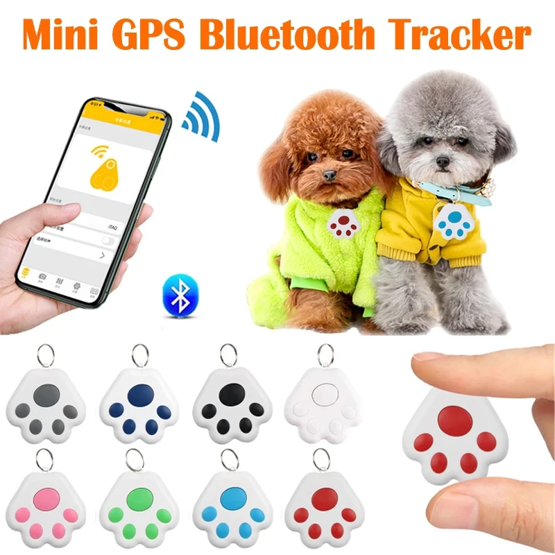 Mini GPS Tracker Anti-lost Sensor Finder Smart Bluetooth GPS Locator Wireless Tracker Pets Dog Wallet Phone Keys Finder Locator