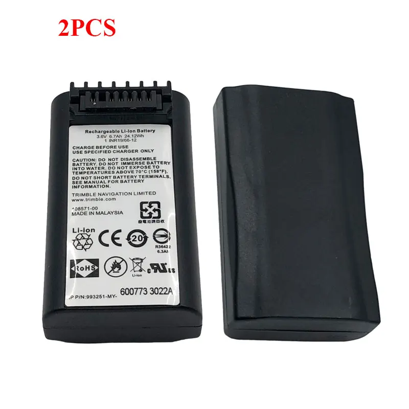 2PCS Nivo 2M / 2C Li-ion Battery For Nikon Trimble M3 Total Station  BATTERY  3.6V 6700mAh