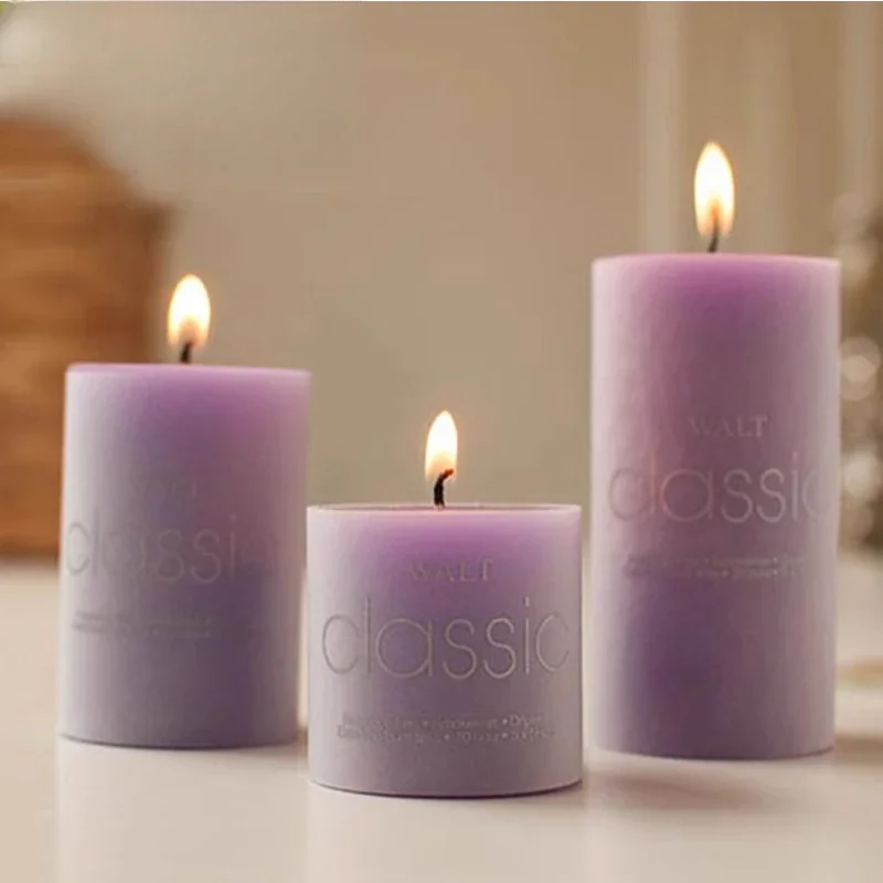 2025 Scented Candles Romantic Lights Fragrance Fragrance Removal Candlestick Indoor Candlelight Dinner Confession Household