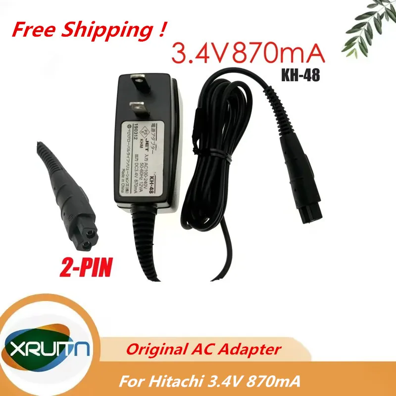 New Original For Hitachi Razor Charging Source Adapter Cable KH-48 3.4V 870mA Compatible with KH-76 Power Supply Cord