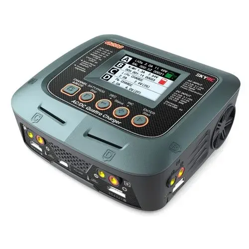SkyRC Q200  Q200neo QUATTRO AC/DC 2X100W 2X50W Lipo Battery Balance Charger Discharger