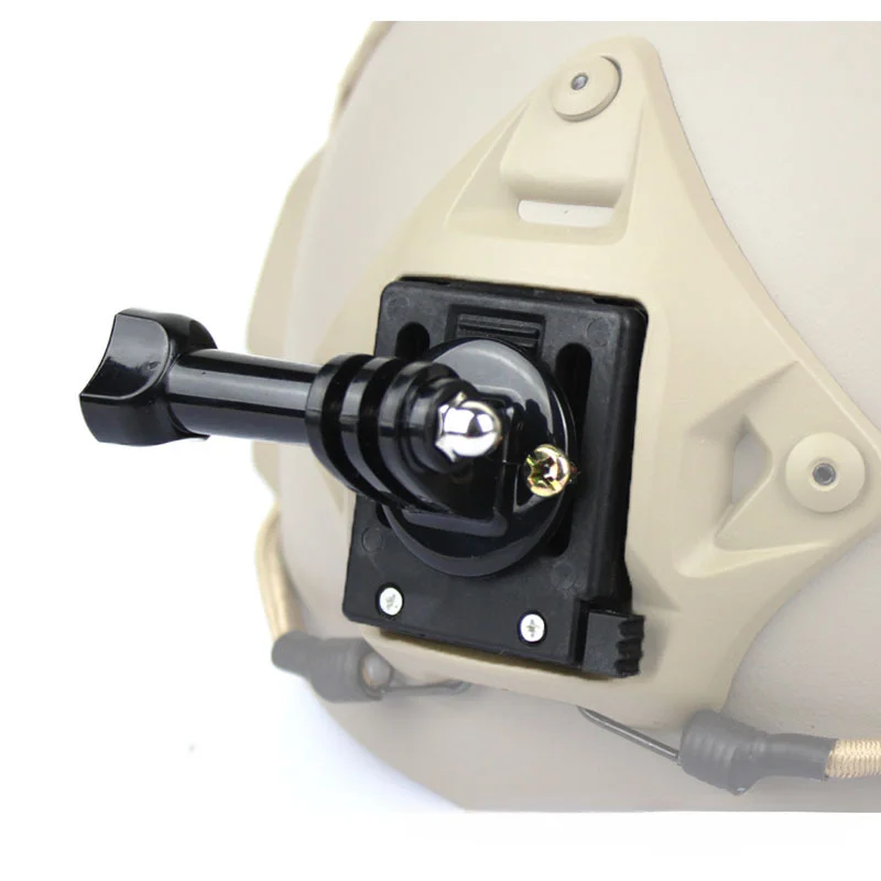Tactical Helmet Adapter Stand Front Action Camera Fixed Install Mount for Gopro Hero Airsoft Helmet Accessories