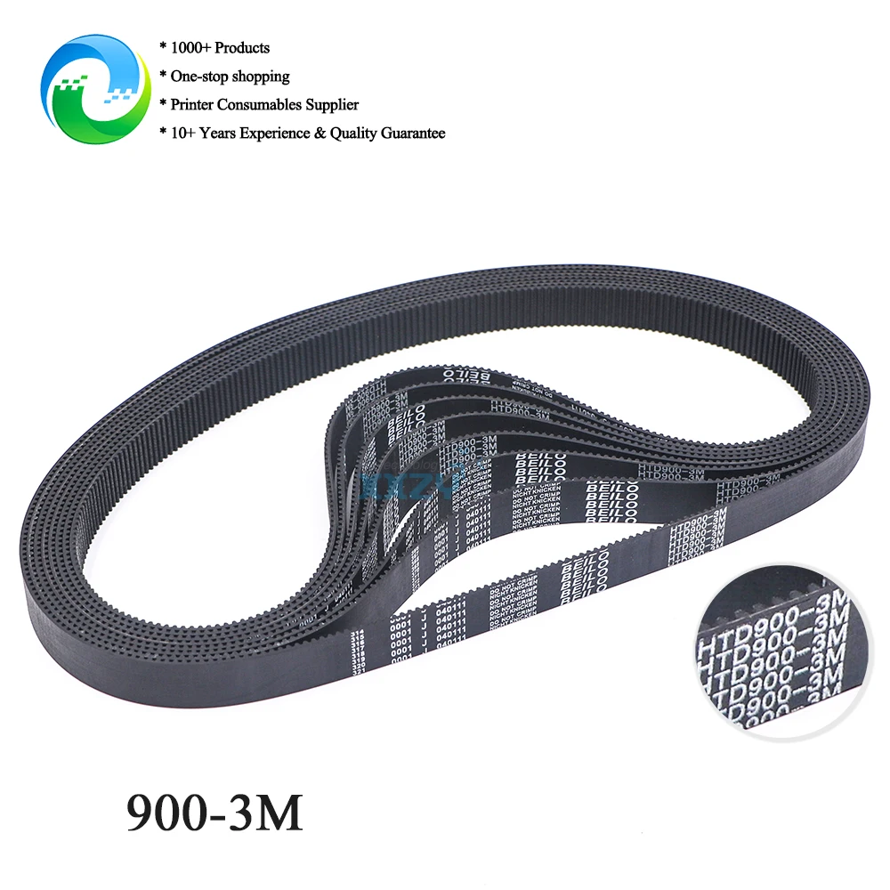 HTD900-3M 20MM Width Timing Belt Wit-color 2000 3000 Jet Printer Conveyor Belt