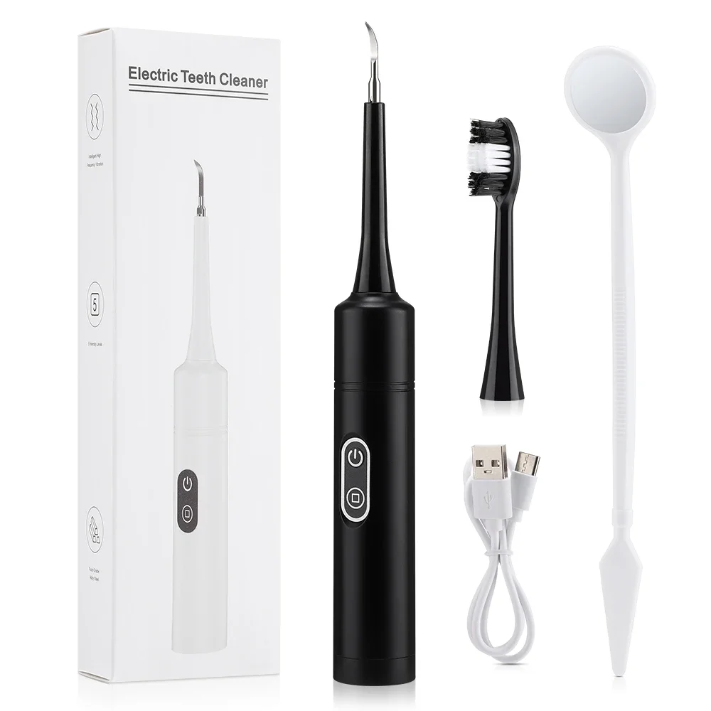 Electric Sonic Vibration Dental Scaler Teeth Whitening Plaque Calculus Coffee Smoke Stains Tartar Removal Toothbrush Tooth Clean